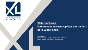 Formez-vous au Lean appliqué aux métiers de la Supply Chain