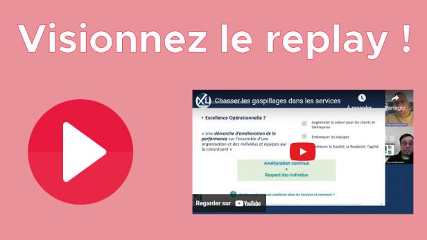 Replay — Chasser les gaspillages dans les services